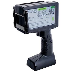 Handheld inkjetprinter, Handbediende inkjetprinter QR Bar Batchcode Variabel Serienummer Logo Fotolabel Handbediende thermische inkjetprinter,Kantoorprinter