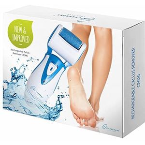 Own Harmony Elektrische Harde Huidverwijderaar - de Beste Beoordeelde Professionele Eeltverwijderaar - Oplaadbare Pedicure & Voet Gereedschap met 3 Grove Reservewielen voor Gladde Hielen (USB-Snoer)