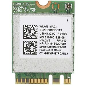 Annadue AC draadloze netwerkkaart, RTL8821CE-model, snelle verzending, met M.2-interface en Bluetooth 4.2, voor Laptop Desktop