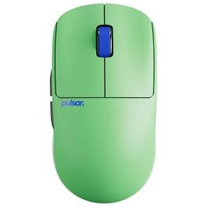 Pulsar Gaming Gears X2 Crazylight draadloze gamingmuis, ultra lichtgewicht 35 g, optische schakelaar, 32000 DPI, 750 IPS, XS-1-sensor, 8k compatibel (Aqua Zest)