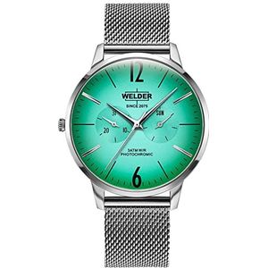 Welder Analoog digitaal horloge voor heren, automatisch, met niet-toepasbare armband, S0375995, Meerkleurig, Armband
