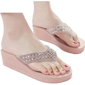 Men'S Women'S Sandals Summer Casual Comfortable Solid Color Sandals Square Toe Flat Heel Slippers Flip-Flops