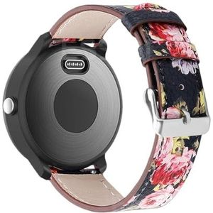Essidi 20 22mm lederen horlogeband geschikt for Garmin Vivoactive 3 Muziek 4 armband polsband lus for voor Venu Sq 2 Forerunner 55 245 (Color : Colorful-A, Size : For Venu 2 Plus)