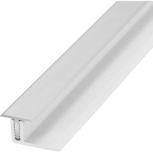 KFGISD, Keukennaaddecoratielijsten met PVC-basis, badkamer-woonkamer vlakke drempelverdelerafdekking x2,Messing vloerovergangsstrip(Silver,35in(0.9m) x3)