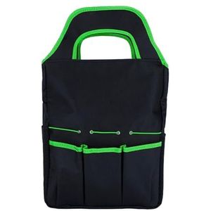 Tool Bag 600D Oxford Stof Tuin Tool Opslag met Comfortabele Draaggreep Meerdere Zakken Tuinieren Tool Houder