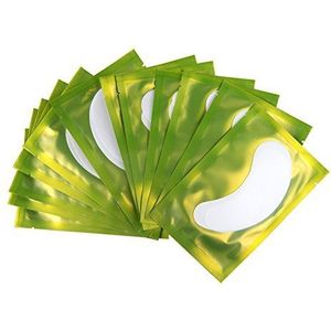 Lunamoon 100 paar Oogpads voor Wimperverlenging Wimperverlengpads Wimperpads Ooggelpads voor Wimperextensions Gel-oogpads voor Verlenging