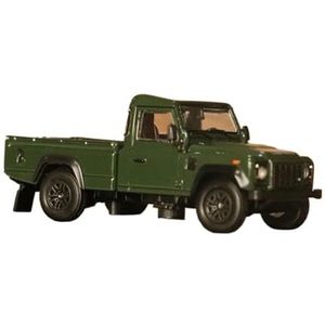 1/64 Voor Land Rover Defender 110 Pickup Truck Diecast Legering Model Auto (Color : White, Size : With box)