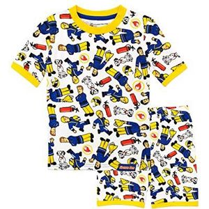 Fireman Sam Jongens Pyjama's Brandweerman Sam Wit 104