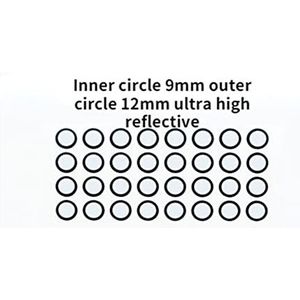 Scanning Marking Dots 3D -scanner Markeringspunten Meter Point Identificeer label stip positioneringsdoelen diffuse reflectiemarkers Binnenmarkeringspunt Meetpunt Markering(4)