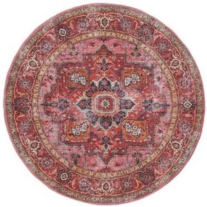 RugVista - Georgia Oriental - Vloerkleed - Rood/Roze - Ø 160