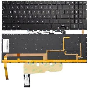 Russisch-Spaans laptoptoetsenbord voor Omen 15-EK -EK0013DX -EK0023DX voor AMD voor RGB kleurrijk verlicht TPN-Q280 236(SP RGB Backligh)