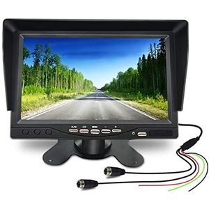 GPS-autonavigatiesysteem, Vrachtwagen back-upcamera for Ahd Heavy Duty Night Vision Waterdichte Voertuig Achteraanzicht Display for Truck/Trailer/Pickups/RV Voor auto, vrachtwagen, camper(4)