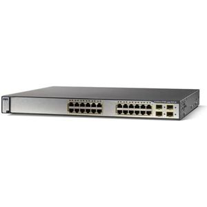 Cisco Catalyst 3750 10/100/1000T Switch (24 poorten)