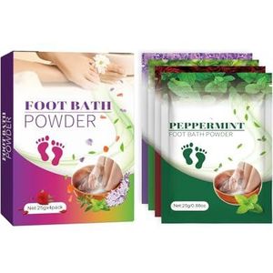 Voetbadzout - Hydraterend, Diep Reinigend, Verwarmend, Verlicht Vermoeidheid En Verzacht De Huid Van De Voeten(Four colors)