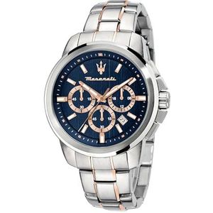 Maserati analoog kwarts horloge met roestvrij stalen armband R8873621008