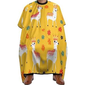Salon Cape Hola Lamas Kronen Kapper Cape Premium Kapsel Cape Professionele Kappers Cape Voor Kapper Accessoires Kappers Herbruikbare 140x168cm