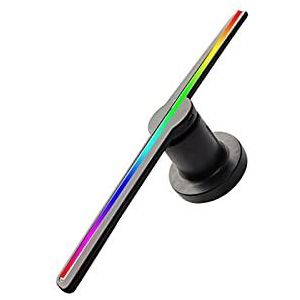 3D Hologram Fan, Hologram Fan Projector, 3D holografische ventilator projector reclame display lichten 3D hologram reclame verlichting decoratieve commerciële promotionele lichten voor Winkel/Bar/Kers