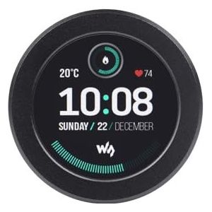 ESP32-S3 Development Board with 1.28inch Round Touch LCD Display with CNC Metal Case,32-bit LX7 Dual-core Processor,Support 2.4 GHz Wi-Fi and Bluetooth 5(LE)