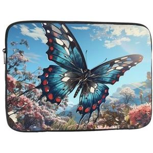Laptop Sleeve Flying Butterflies Slim Laptop Case Cover Duurzaam Aktetas Shockproof Beschermende Notebook Case 17 Inch