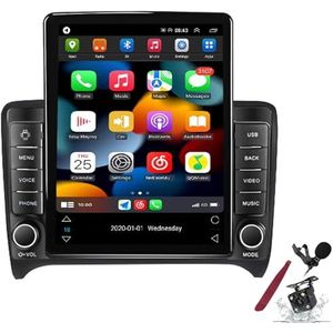 Android 15 autoradio Sat Navi voor A-udi TT (2008-2014) 9,7 inch Android hoofdunit multimedia speler met Carplay GPS-navigatie HIFI BT 5G WiFi SWC MIC DSP,M600s