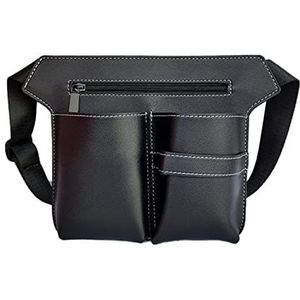 Haarschaar Holster Heuptas Riem for Kappers(Noir)