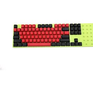 NPKC 104 87 61 Gemengde Rode Zwarte PBT OEM Profiel Keycap Voor 104 TKL 60% MX Schakelaars Mechanische Gaming Toetsenbord (87 Ble)