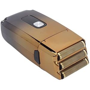 Foliescheerapparaten, Flexibel Elektrisch Scheerapparaat Snoerloos Oplaadbaar Draagbaar Drievoudig Mes voor Mannen voor Thuis