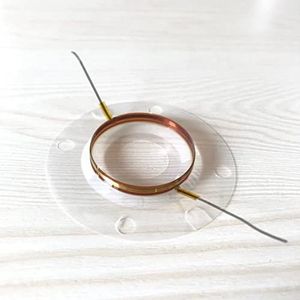 GatherTOOL 2 stks Polymeer Diafragma Tweeters Voice Coli Voor JBL 2408 2408H PRX-512 MRX-515 Aluminium Draad