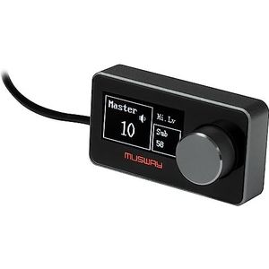 Musway DRC1 Compact Remote Controller, afstandsbediening met display