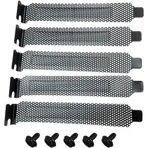 PCI Slot Covers Hard Staal PCI Slot Computer Case Uitbreidingsplaat voor PC Case met Schroeven
