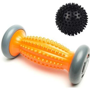 Voetmassageroller voor plantaire fasciitis, hiel & voetboog pijnstimulatorverlichting. stress en ontspanning, door triggerpoint therapie door natuurlijke chemie