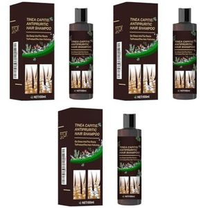 Anti-haaruitval Shampoo - Oliecontrole En Anti-roos, Jeukverlichting, Verfrissende Formule, Voedt Het Haar, Geschikt For Alle Haartypen(3PCS)