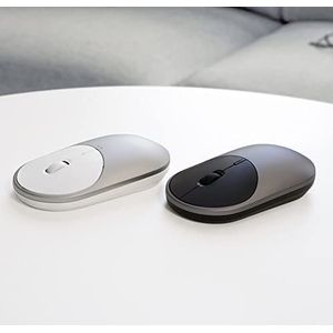 Draadloze Muis Voor Draagbare Muis 2 4-DPI 4000 2400 1800 1200 BT RF2.4 Computer Muizen (Grijs)