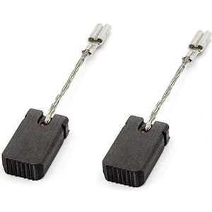 Koolborstels kolen voor Bosch 6x10x17mm GWS 17-125 / GWS 17-125 CI / GWS 17-125 CIT/GWS 17-125 CIX/GWS 17-125 Inox met automatische uitschakeling 1607000V37