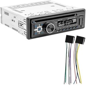 1Din FM TF AUX USB CD/VCD/DVD-speler AI Vioce BT Autoradio Video-uitgang RCA-uitgang RDS for universeel(SWM 5016)
