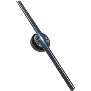 42cm 3D Holografische Projector 224 LED Lamp Kralen Holografische Foto's Video's Display Advertentie Machine Festivalreclamedisplay