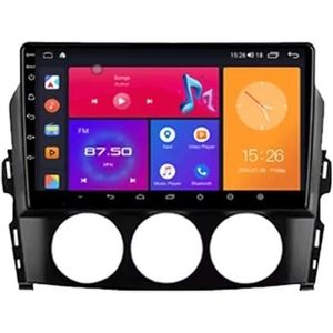 Android 13 Autoradio 9 inch Touch scherm dubbele Din auto stereo voor Mazda MX-5 III 3 NC 2008-2015 met Bluetooth/FM radio/wifi/USB/stuurwielbediening/GPS(4 Core 2+32G)