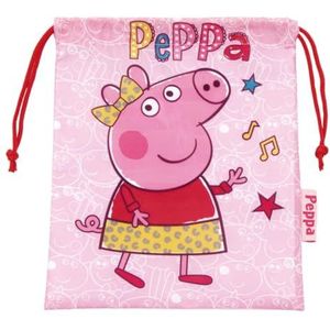 ARDITEX PP14562 snacktas 26,5 x 21,5 cm van EONE-Peppa Pig, Peppa Varken