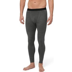 DANISH ENDURANCE Merino Wol Legging voor Heren tegen Extreme Kou, Thermische Legging voor Heren in de Winter Donker Grijs XL