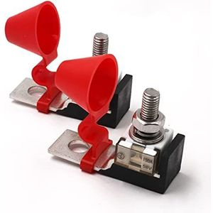 WOXEVOLM MRBF Oppervlakte- en klemmenmontage-Zekeringblokken Marine-Accuklemmenhouderkit (alleen 50A Zekering)