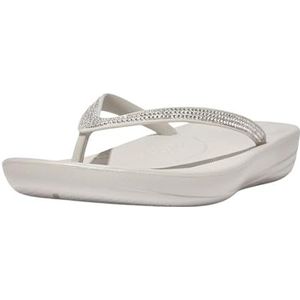 FitFlop - Iqushion Ergonomic Flip-Flops - Teenslippers - Glinsterend Grijs Design