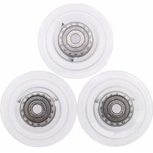 Een scheermesje Vervangende scheermesjes for scheerapparaten uit de HQ-serie, verpakking van 3