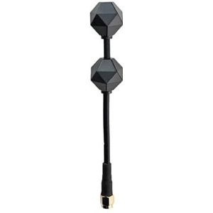 1 STUKS Dual 5 8G Antennes Geschikt for FPV Accessoires 6DBi 5 2GHz 6 0GHz Anti-Jamming Ontvanger Zender