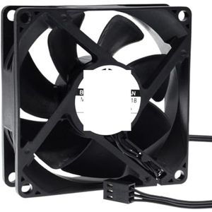 IP68 80mm 8cm voor waterdichte stofdichte DC 12V koelventilator 80X80X25mm dubbele kogellagers 3-pins pc-computerbehuizing PSU