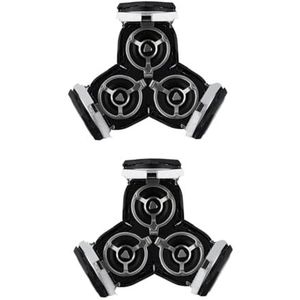 RQ12 vervangende scheerhoofden voor RQ1150X RQ1160X RQ1185 | Scheermeshoofden Kit Compatibel met RQ1090 RQ1250 RQ1260 RQ1290 (2 stuks)