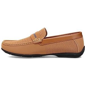 STACY ADAMS Heren Corby Slip on Driving Style Loafer, Tan, 14 UK, bruin, 46.5 EU