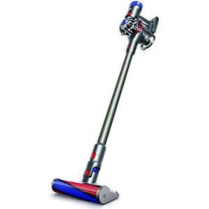 Dyson V8 Fluffy + zak- en draadloze handstofzuiger (incl. 2 elektrische borstels Flexi voegenzuigmond, met nikkel-kobalt-aluminium accu, wandhouder en laadstation)