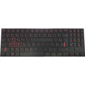 Frans AZERTY Arabisch toetsenbord met achtergrondverlichting voor Lenovo Legion Y520 Y720 Y530 Y520-15IKBM 15IKBN FR AR, zwart(French Y520)