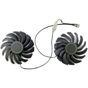 Voor MSI voor GeForce RTX2060 SUPER voor VENTUS OC grafische kaart vervangende ventilator PLD09210B12HH(A pair of fans S12HH)
