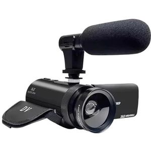 Videocamera, DV Video Recorder Camcorder Recording With Microphone Digital zoom Video Camera Machine For Recording Vlogs(With 64G)